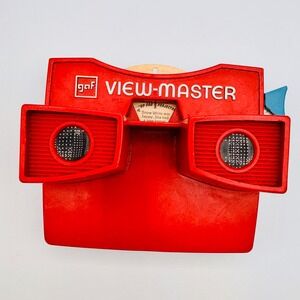 Vintage GAF View Master Viewer Snow White 1970 3D Projector Retro Nostalgic